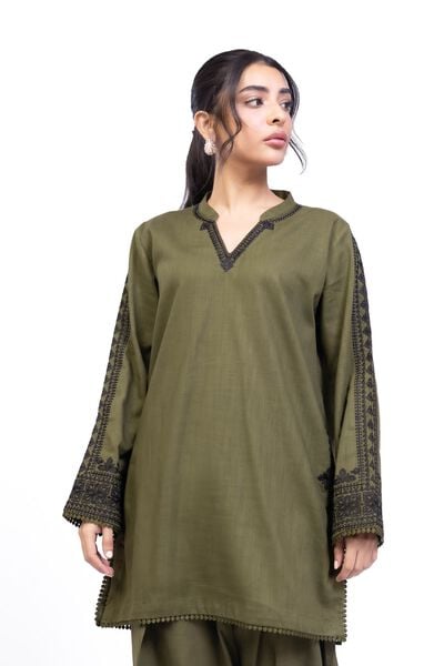 Embroidered | Heavy Textured Cotton | Kurta | GBP 30.00