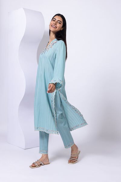 Embroidered | Leno | Pants | GBP 7.50