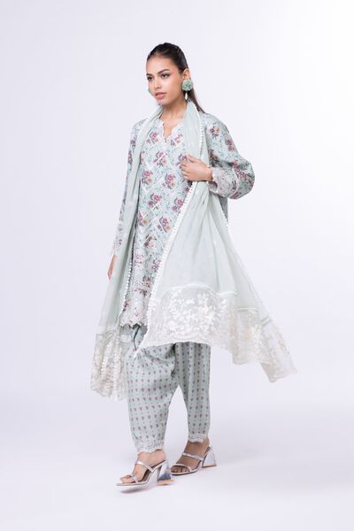 Embroidered | Bamber Chiffon | Dupatta | GBP 7.50