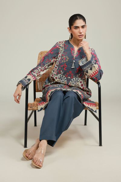 Embroidered | Messuri | Tailored 2 Piece | Top and Bottom | GBP 40.00