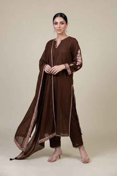 Embroidered | Light Khaddar | Solid Khaddar Pants | GBP 25.00