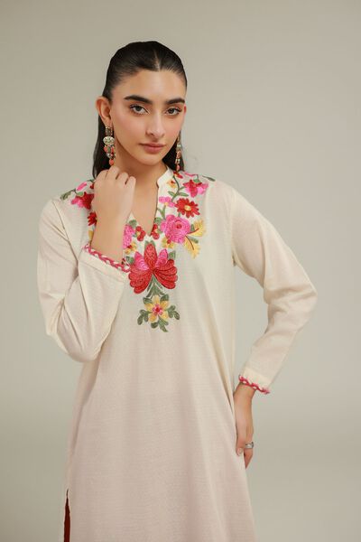 Embroidered | Cotton Dobby | Kurta | GBP 25.00