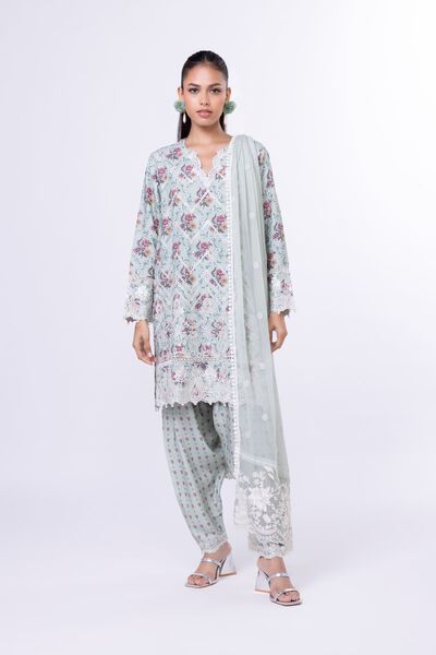 Embroidered | Viscose Oak Silk | Kurta | GBP 19.50