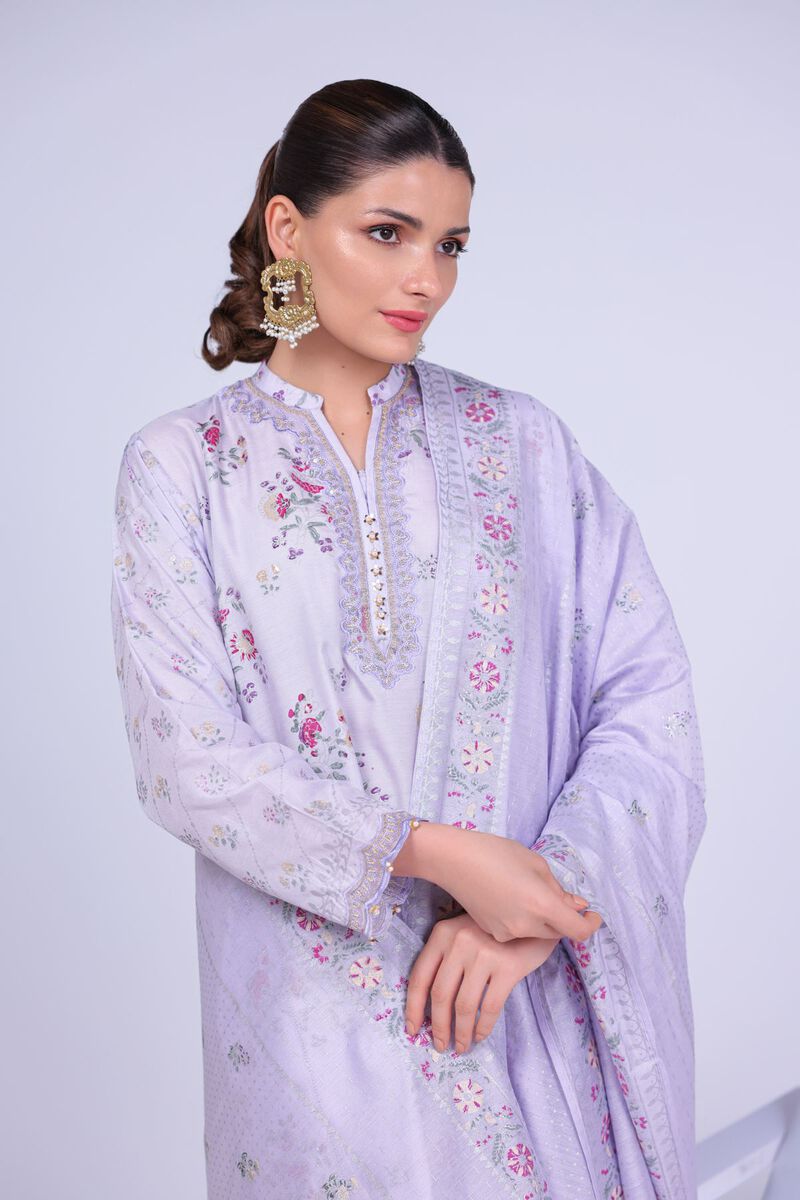 Embroidered | Cotton Net | Dupatta | GBP 30.00