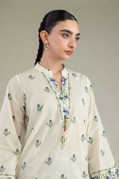 Printed | Cambric | Cambric Floral Kurta | GBP 30.00