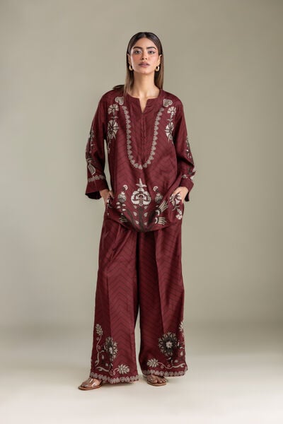 Printed | Viscose Crepe | Floral Crepe Trousers | GBP 25.00