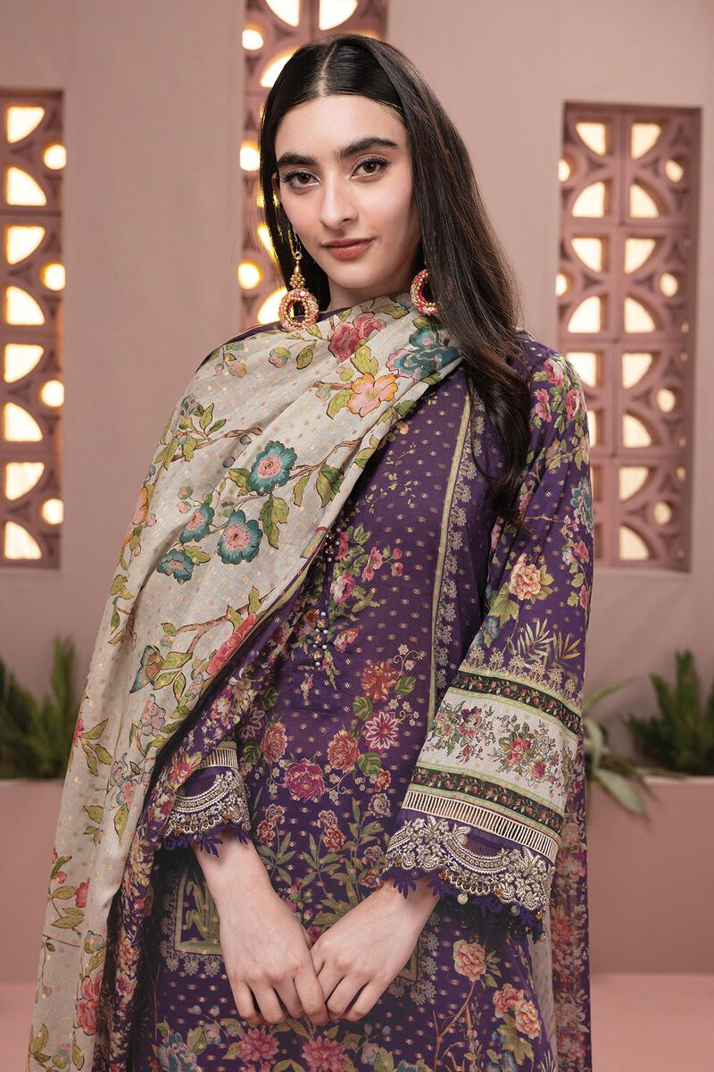 Embroidered | Jacquard | Tailored 3 Piece | null