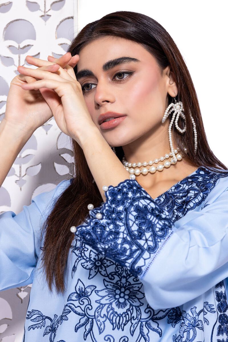 Embroidered | Viscose Oak Silk | Kurta | GBP 18.00