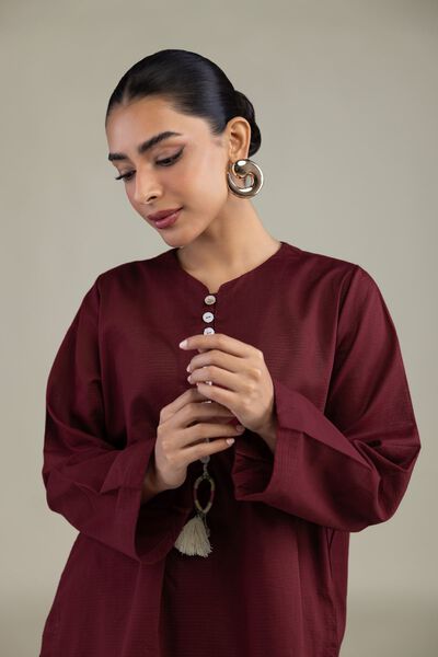 Dyed | Textured Cotton | Solid Cotton Kurta | GBP 9.00