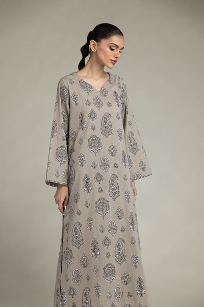 Printed | Cambric | Paisley Floral Kurta | GBP 35.00
