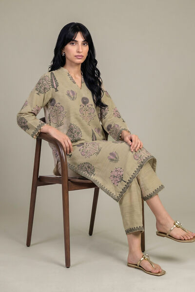 Printed | Light Khaddar | Light Khaddar kurta | GBP 40.00