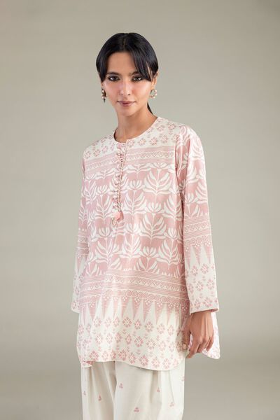 Cambric | Floral Pink Kurta | GBP 30.00