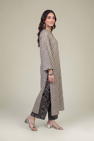 Printed | Light Khaddar | Printed Floral Pants | GBP 25.00