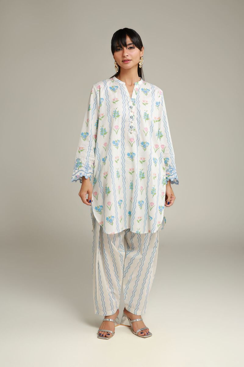 Printed Cotton Shalwar view 2