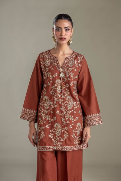 Embroidered | Heavy Blended Viscose | Short Viscose Kurta | GBP 50.00