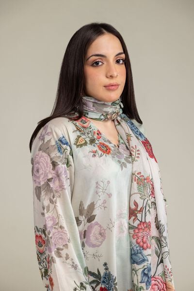 Embroidered | Cambric | Fabrics 3 Piece | GBP 45.00