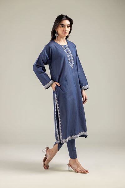 Embroidered | Mesuri | Navy Shalwar | GBP 15.00