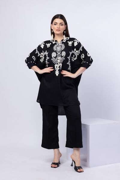 Dyed | Crosshatch Raw Silk | Shalwar | GBP 15.00