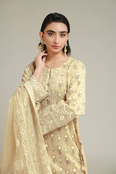 Embroidered | Cambric | Fabrics 3 Piece | GBP 22.50