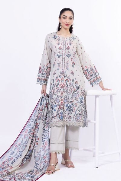 Embroidered | Lawn | Fabrics 3 Piece | GBP 17.50
