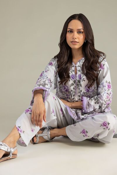Printed | Cambric | Floral Cambric Kurta | GBP 15.00