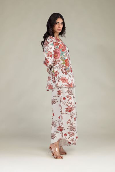 Printed | Cambric | Floral Cambric Trousers | GBP 20.00
