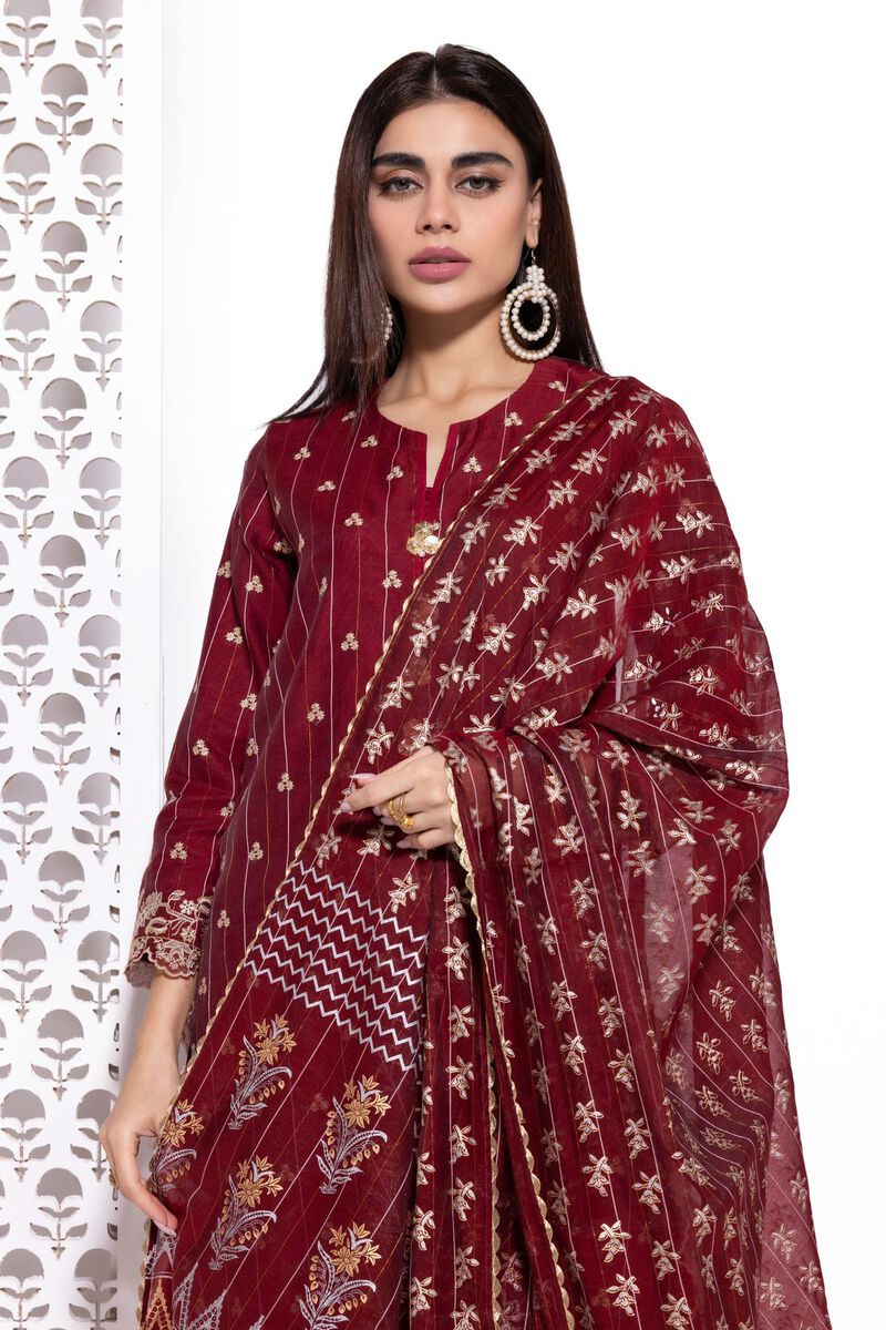 Printed | Cotton Zari Organza | Dupatta | null
