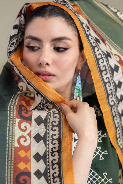 Embroidered | Polyester Silk | Silk Dupatta | GBP 20.00