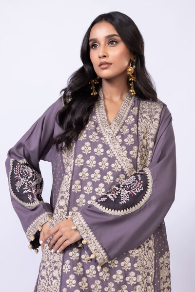 Embroidered | Viscose Oak Silk | Kurta | GBP 24.00