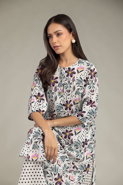 Printed | Cambric | Floral Cambric Kurta | GBP 30.00