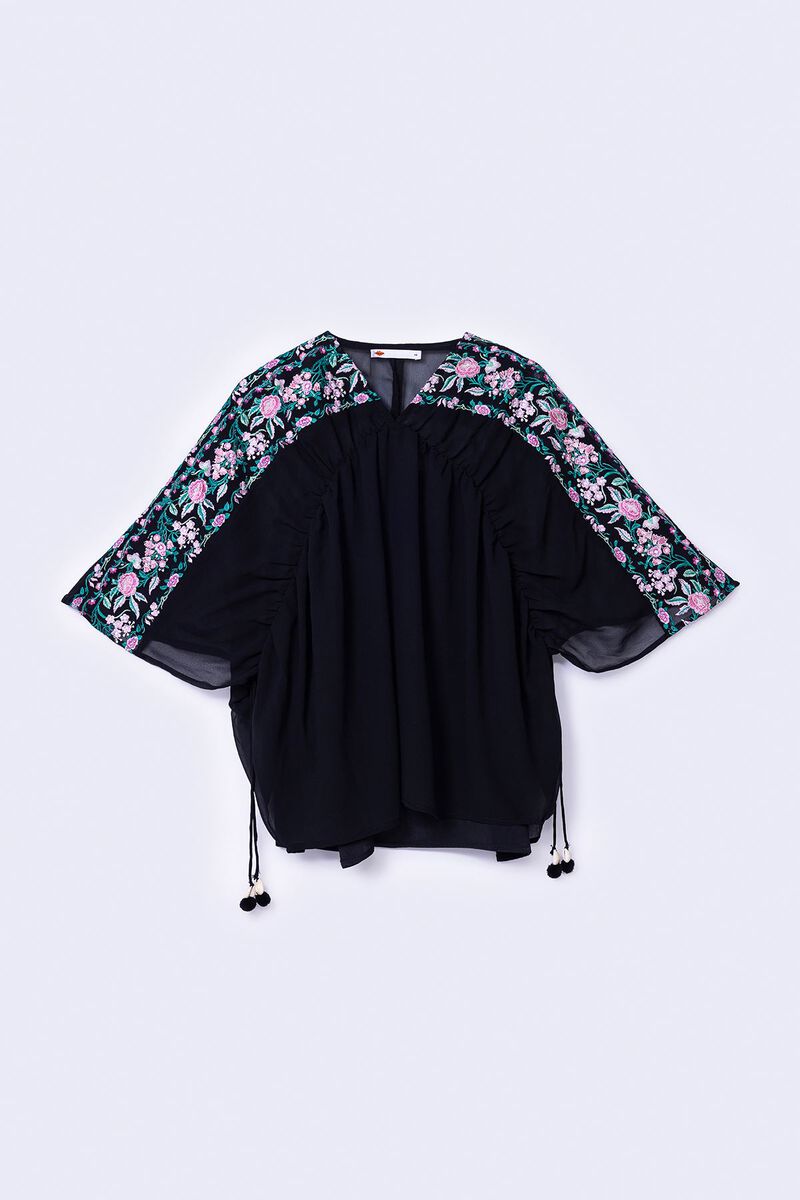 Embroidered | Georgette Chiffon | Tunic | GBP 7.50