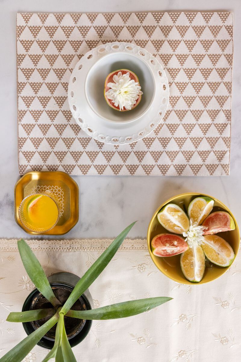 Jute | Screen Printed | Table Mat | GBP 1.50