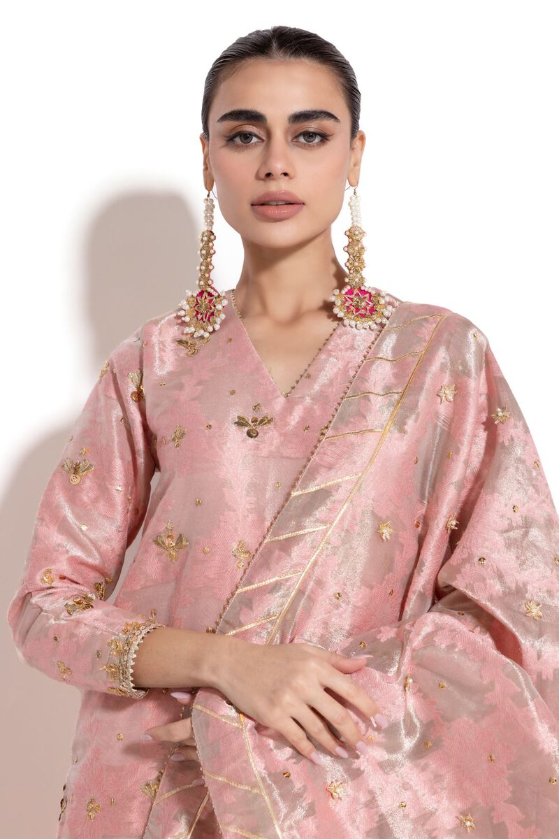 Embroidered | Mesuri Jacquard | Dupatta | null
