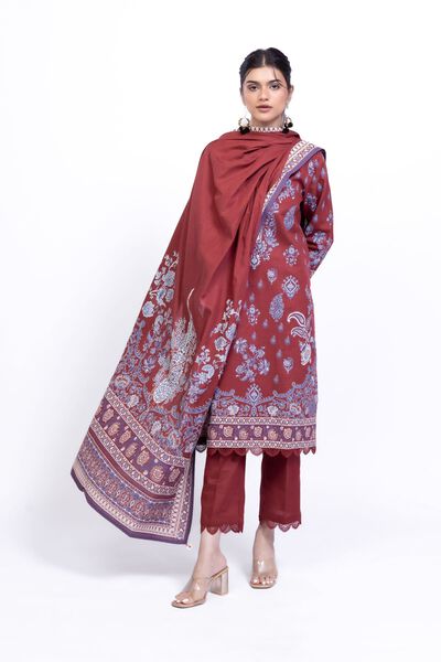 Printed | Khaddar | Dupatta | GBP 6.00
