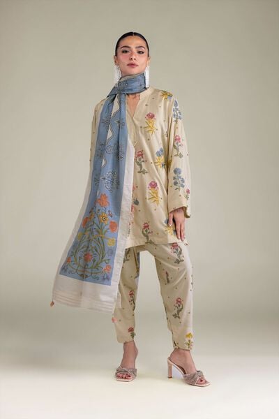 Embroidered | Raw Silk | Kurta | GBP 45.00