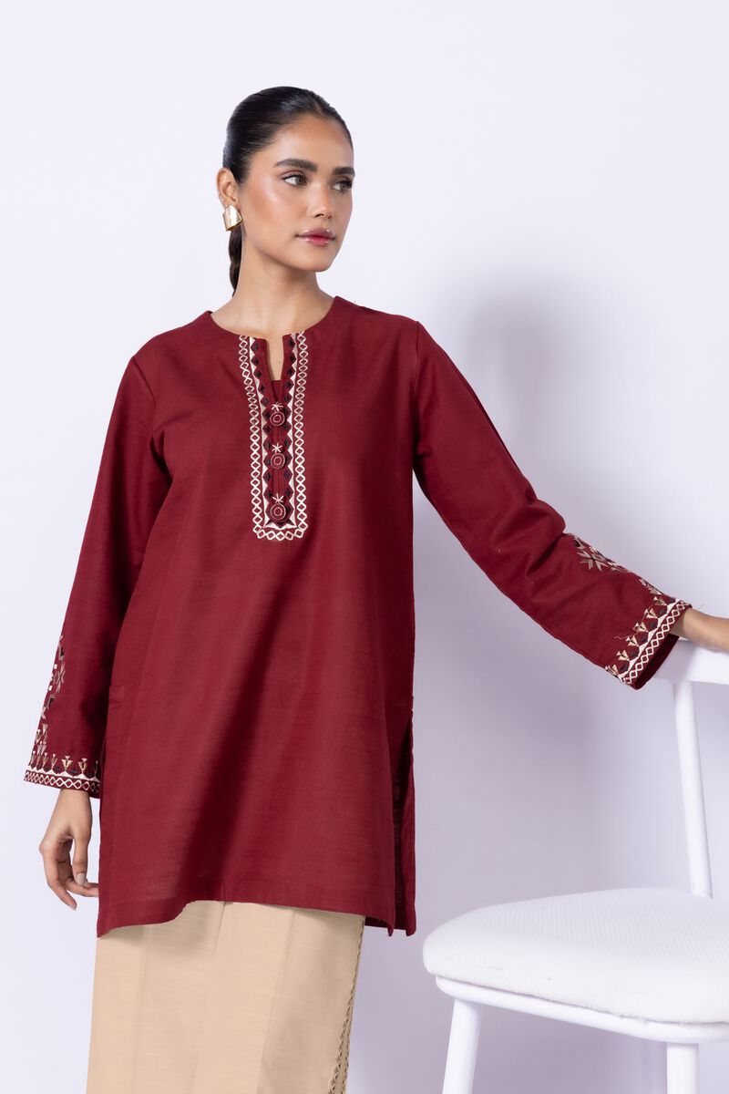 Embroidered | Khaddar | Kurta | null