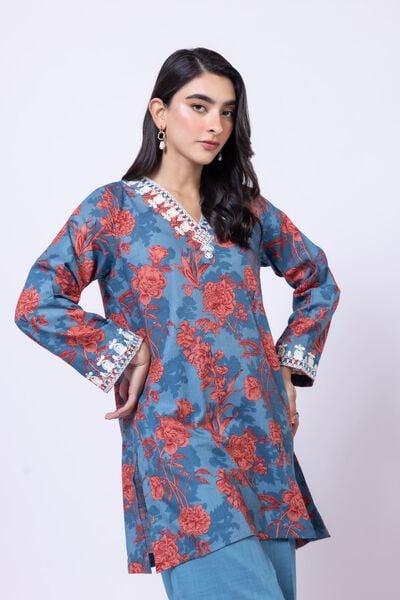 Embroidered | Heavy Textured Cotton | Kurta | GBP 20.00