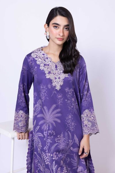 Embroidered | Cotton Satin | Kurta | GBP 20.00