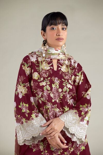 Embroidered | Lawn | Tailored 3-Piece Lawn | GBP 50.00