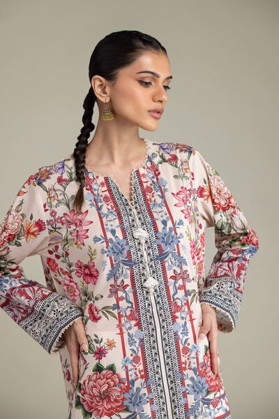 Embroidered | Cambric | Tailored 2 Piece | GBP 45.00