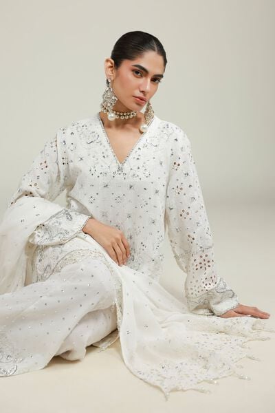 Dyed | Raw Silk | Co-ord 3 Piece | GBP 240.00