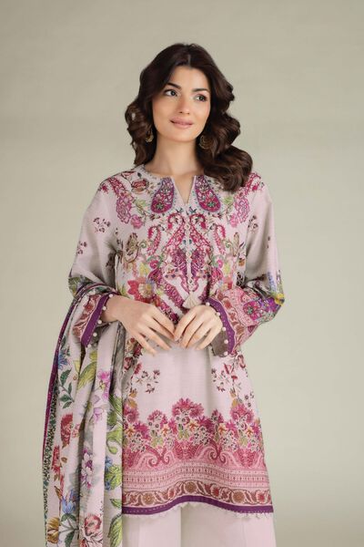 Printed | Mesuri Dobby | Tailored 3 Piece | GBP 50.00