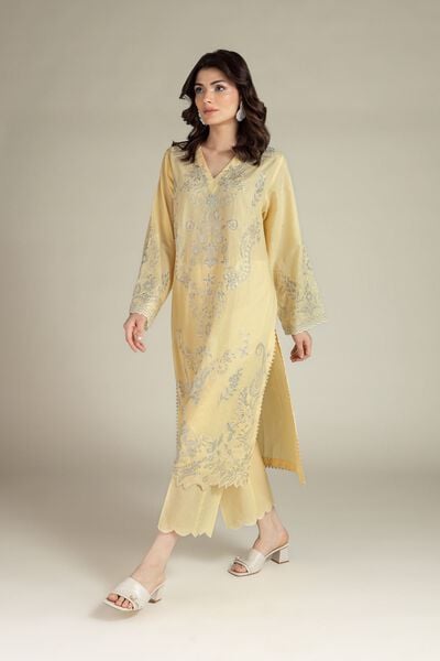 Embroidered | Cambric | Tailored 2 Piece | Top and Bottom | GBP 50.00