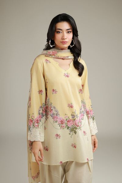Embroidered | Lawn | 3-Piece Lawn Tailored | GBP 50.00