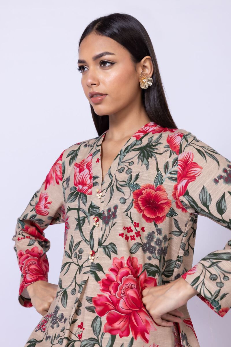 Printed | Khaddar | Kurta | null