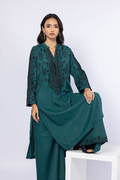 Embroidered | Russian Raw Silk | Kurta | GBP 45.00