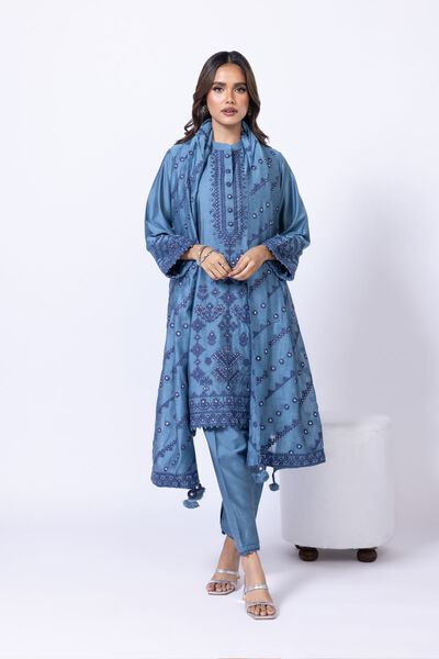 Embroidered | Raw Silk | Kurta | GBP 19.50