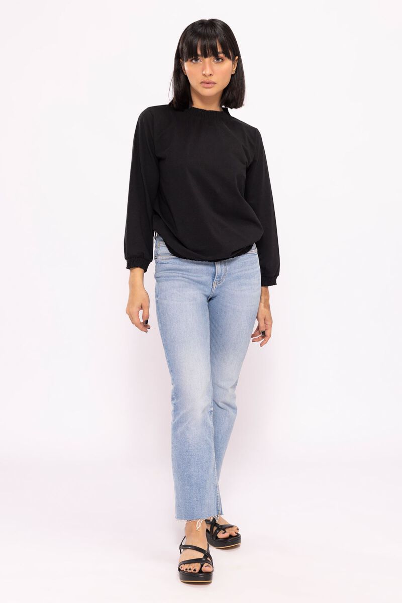 T-shirt, BLACK, hi-res image number null
