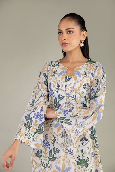 Printed | Cambric | Long Cambric Kurta | GBP 30.00