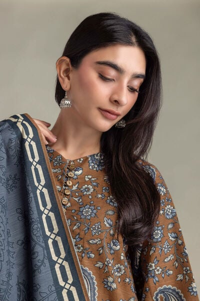 Printed | Light Khaddar | 3 Piece Tailored | GBP 55.00